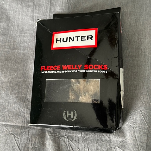 Hunter boot fleece Welly socks, NWT - Picture 4 of 4